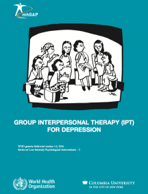 Group Interpersonal Therapy (IPT) guide launched