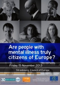 EPA 30th Anniversary Symposium: “Are people with mental illness truly citizens of Europe?”