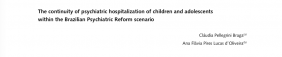 The continuity of psychiatric hospitalization of children and adolescents within the Brazilian Psychiatric Reform scenario