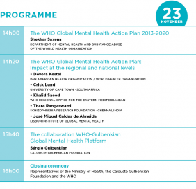 Programme of the session 